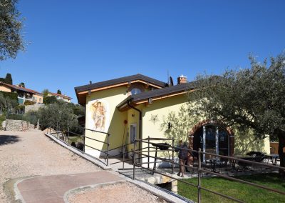 foto facciata esterna villa privata - lavoro di edilizia - studio, progettazione, architettura ballarini e associati