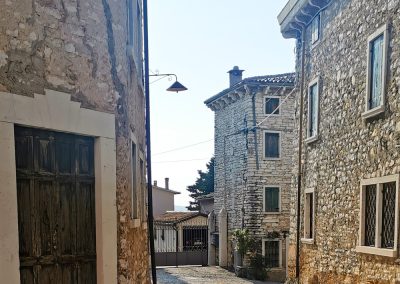 foto con scorcio edifici storici s. giorgio valpolicella - lavori di restauro - studio tecnico ballarini