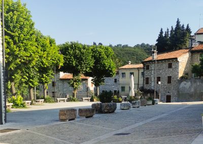 foto lavori di restauro pavimentazione centro storico s.giorgio valpolicella - studio tecnico ballarini e associati