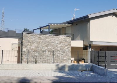 foto facciata esterna abitazione privata - progetto e realizzazione architettonica dello studio ballarini