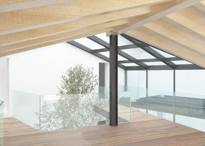 render interno villa privata - progettazione spazi abitativi - studio tecnico di architettura ballarini e associati