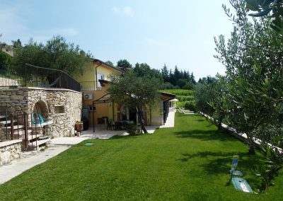 foto giardino - restauro abitazione privata - studio tecnico ballarini e associati